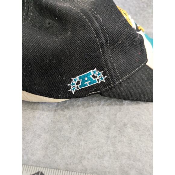 Vintage Jacksonville Jaguars Reebok NFL One Size Cap Adjustable Strapback Signed - Picture 10 of 12